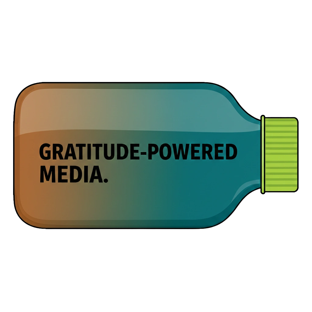 FreeWater Jamaica Blue Gradient Bottle - Placement with Purpose OOH Billboard Advertising